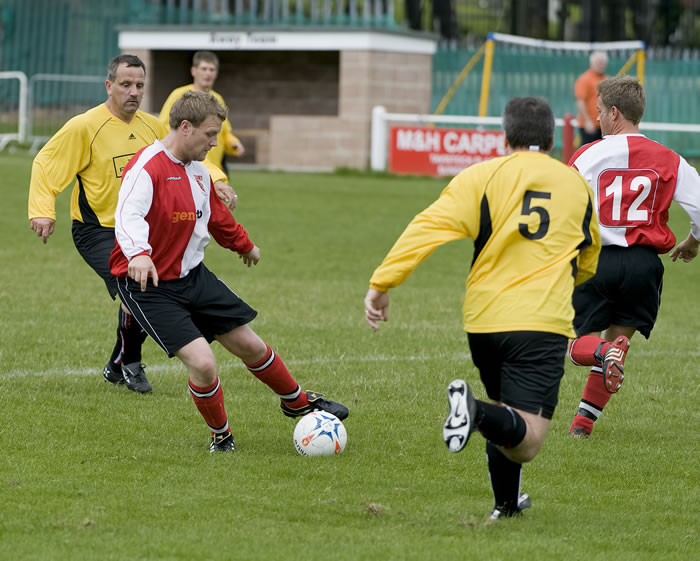 More action from the Gentoo charity match